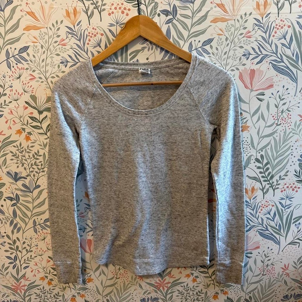 PINK Victorias Secret Gret Thermal Waffle Knit Sleep Shirt